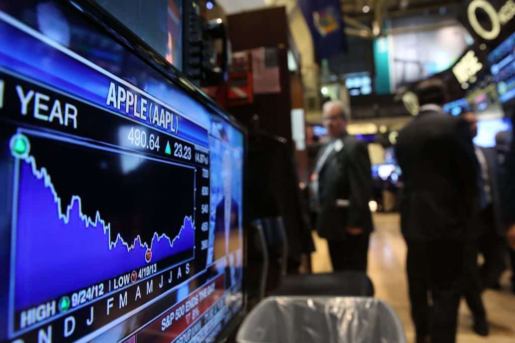 Apple Shares Jump