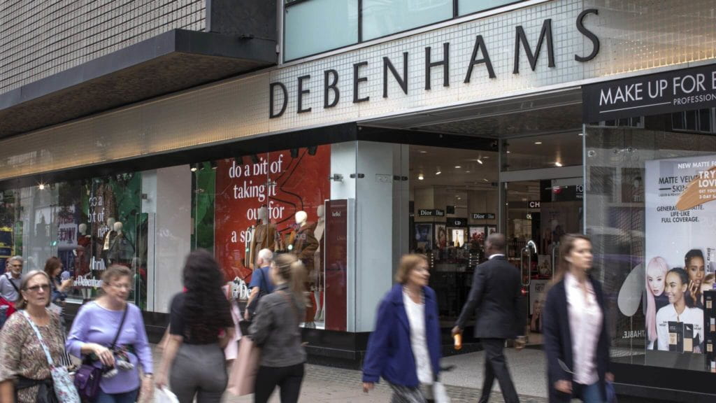 UKs Debenhams Issues Profit Alert Amid Declining Sales