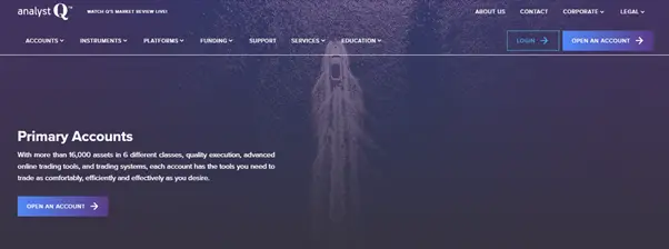 AnalystQ Reviews - Primary Accounts