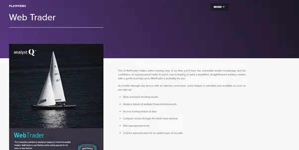 AnalystQ Reviews - Web Trader Platform